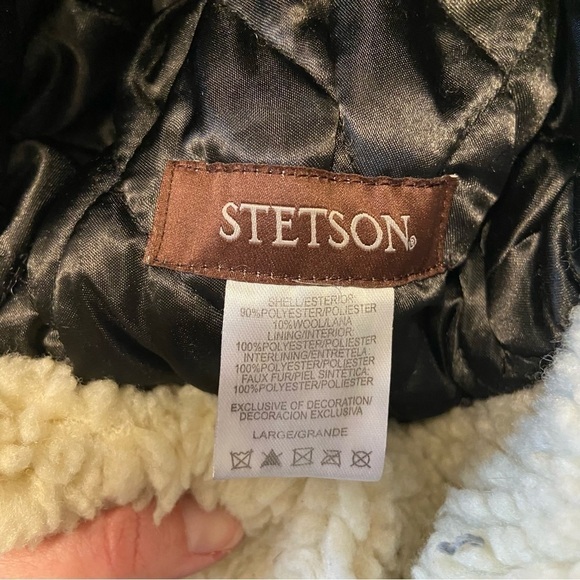 Stetson | Men's Plaid Sherpa Trapper Winter Hat One Size - Picture 3 of 11